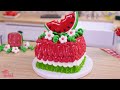 [💕Mini Cake 💕] Fresh And Healthy Miniature Pineapple Cake Decorating Ideas | Mini Bakery