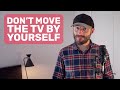 How to Pack and Transport A TV SAFELY