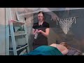 Chakra meditation and back massage with JAZZMUTCHHOLISTICS (Unintentional ASMR, Real person ASMR)