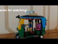 Speed building: LEGO Creator Tuk Tuk (40469)