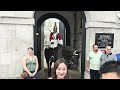 *NEW SIGN: This Is How Tourists' Behaviour at Horse Guards in London, TODAY