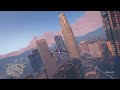 Flying a Hydra in GTA Online.