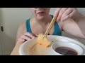 Mukbang: Fish & Zucchini Jeon w/ Kimchi
