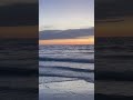 Ocean waves at sunset, Indian Rocks Beach, FL, 2022