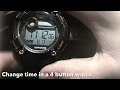 Changing time on a 4 button watch [UPDATE 2017]