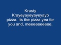 Krusty Krab Pizza - Spongebob Squarepants (With Lyrics)