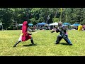 Geoffrey vs Ciaran, Southern Region War Camp East Kingdom SCA 6.2.24