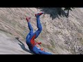 SPIDERMAN EPIC RAGDOLLS COMPILATION PACK #1 | GTA V GAMEPLAY BY SHAHBAZ PLAYS
