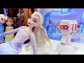 Disney Frozen 2 Movie Royal Family Set + Twist Hair Style Makeover