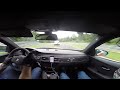 BMW M3 GTS VS BMW M5 F10 Ring Taxi Nürburgring Nordschleife with external mic + Harrys Laptimer