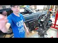 Jeep XJ Engine Install Part 9: Flex Plate, Bearing, Coil and more..