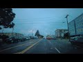 Driving Tour in the Rain San Francisco | Richmond and Sunset Districts