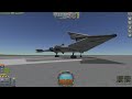 Kerbal Space Program PS4 B-2 Bomber with Split Rudders