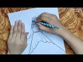 New Girl Drawing Tutorial by Muna Drawing Academy | Girl Drawing Step by Step | Learn Drawing |
