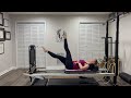 Pilates Jumpboard Reformer Split Workout (Intermediate) #120
