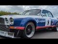 480bhp Chevrolet LS V8 powered 1970s race car Jaguar XJC looks (and sounds) like an absolute riot