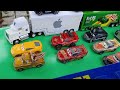 Clean up muddy minicars & disney pixar car convoys! Play in the garden