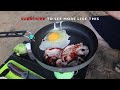 ★ ASMR Solo MOTORCYCLE CAMPING - Silent Vlog - Beautiful Location