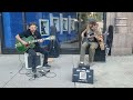 Two Guys Jam'n on Michigan Avenue #music #guitar #magnificentmile