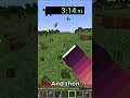 Speedrunning Gray Stained Glass in Minecraft