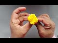 Ribbon flowers / How to make ribbon flowers / Cloth Flower making / DIY Flower