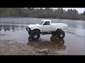 INSANE! RC Truck Drives Under Ice!! Axial SCX10 Toyota Hilux RCFRENZY