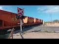 Empty gypsum train from the port at Thevenard (Ceduna)