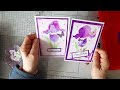 Let's make a water colour iris card together