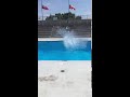 Cannonball dive Donald Summerville pool Toronto