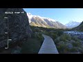 Virtual Run 10K | Virtual Running Videos For Treadmill | Treadmill Workout Mount Cook New Zealand