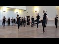 Rehearsal of the concert program. Igor Moiseyev Ballet