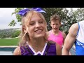 Transforming my kids into cheerleaders! Who will win?