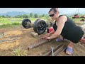 Genius girl repairs and builds a car - (Part 1).