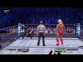 WWE 2K22: Roman Reigns spears Ric Flair twice #wwe2k22 #wwe2k #wwe #romanreigns #shorts #fyp