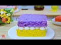 Amazing Rainbow Jelly Cake🌈1000+ Miniature Rainbow Cake Recipe🌞Best Of Rainbow Cake Ideas