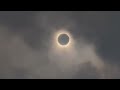 Total Solar Eclipse in Dallas area (Richardson), TX 4k (amazing emotional experience) 4/8/2024