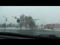 Winter drive in Buffalo, NY ❤️ Autofahrt durch Buffalo, NY