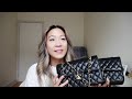 CHANEL BLACK CLASSIC FLAP COMPARISON | small vs. medium