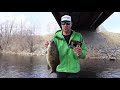 TUBE Fishing Tips around CURRENT (BIG Smallmouth Bass)