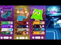 tiles hop edm rush- dolphin VS blippi VS Duolingo VS marshmallow Dance #gaming #viral