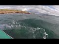 Surfing Lānaʻi HI Hulopoʻe Bay - Machado GO Fish