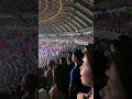 GILAS PILIPINAS vs Angola - National Anthem of the Philippines (view from GEN.AD)