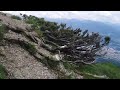 Brandjochsteig trail - the best views part. Looking down on Inn valley