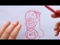 🖌 Cómo dibujar a MABEL | Gravity Falls | Paso a Paso FACIL