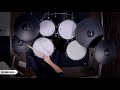 Roland V-Drums Acoustic Design VAD 506 electronic drum kit with TD-27 unboxing & playing