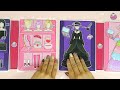 Wednesday Addams Enid Dress Up Paper Doll Dance Tutorial Printable #creative #craft #wednesday #diy