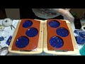 Trying ghost pigments in my resin coasters!!!!! Video #61