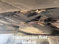 transmission fluid leaks from shifter cable