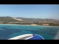 Aeroplane landing at Ibiza
