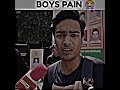 Boys pain